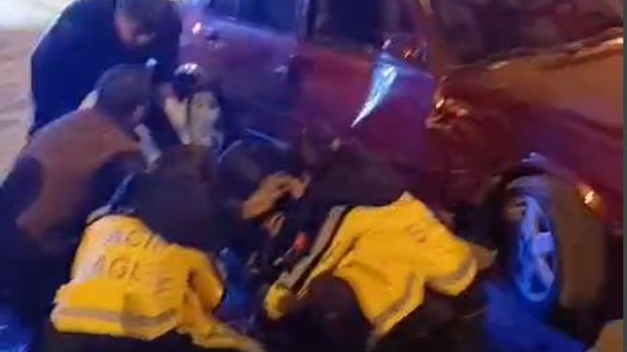 Niğde'de Otomobil ve Motosiklet Kaza Yaptı, Bir Kişi Ağır Yaralandı.
