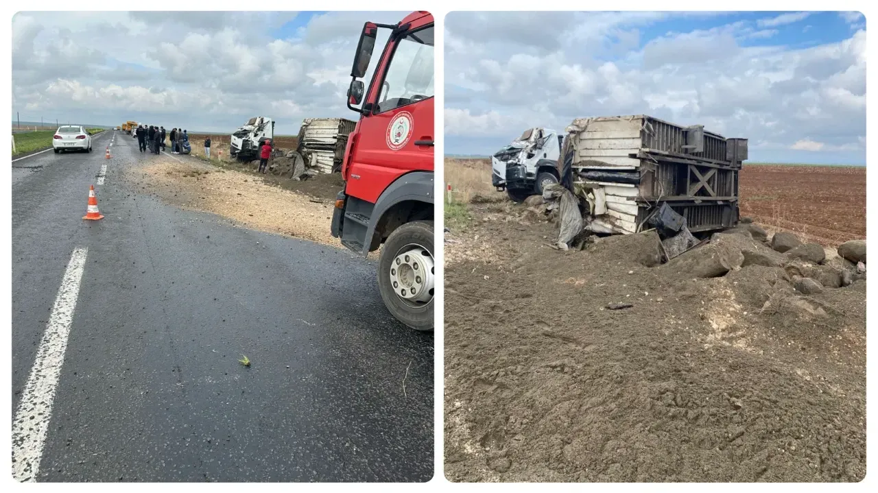 Hilvan-Siverek Yolu'nda Kaza: Sürücü Ciddi Şekilde Yaralandı