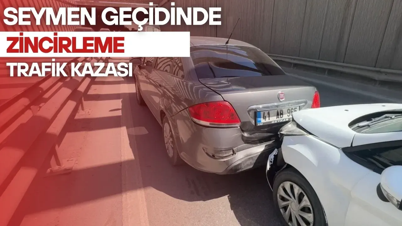 Seymen Geçidinde Zincirleme Kaza