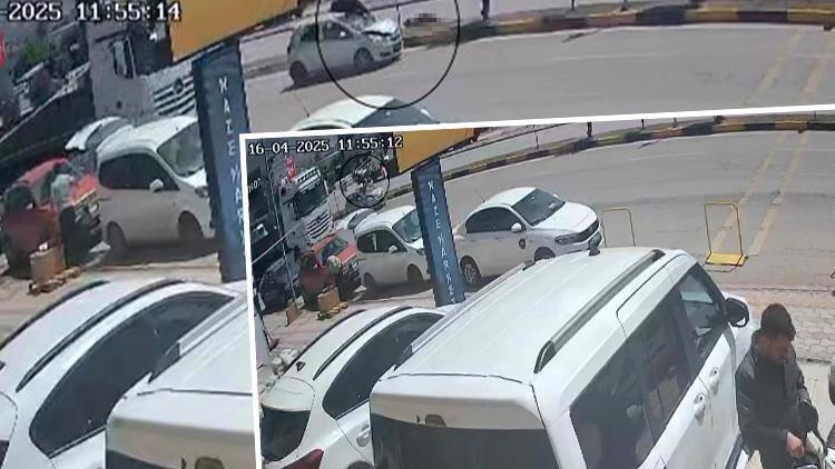 Hatay'da korkunç kaza kamerada! 1 can kaybı, 1 yaralı