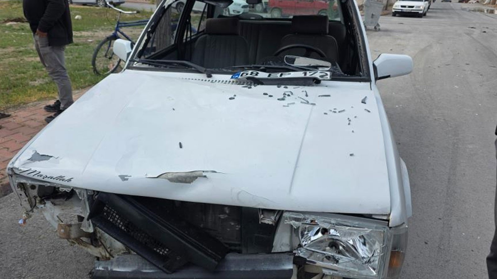 Aksaray'da ölümcül trafik kazasında gözü yerinden çıkan sürücü öldü.