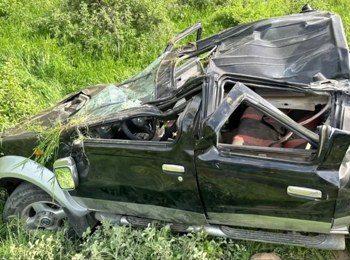 Hakkari'de Trafik Kazasında 4 Kişi Yaralandı