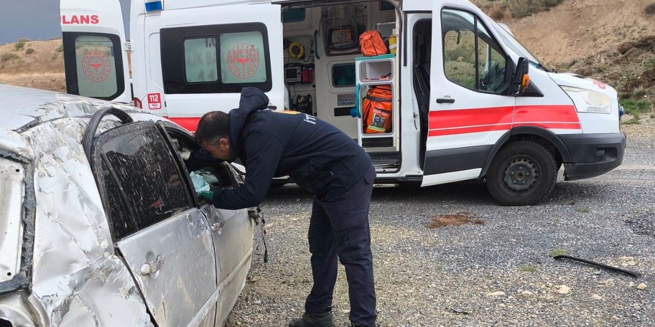 Başkale'de kaza: 1 kişi yaralı