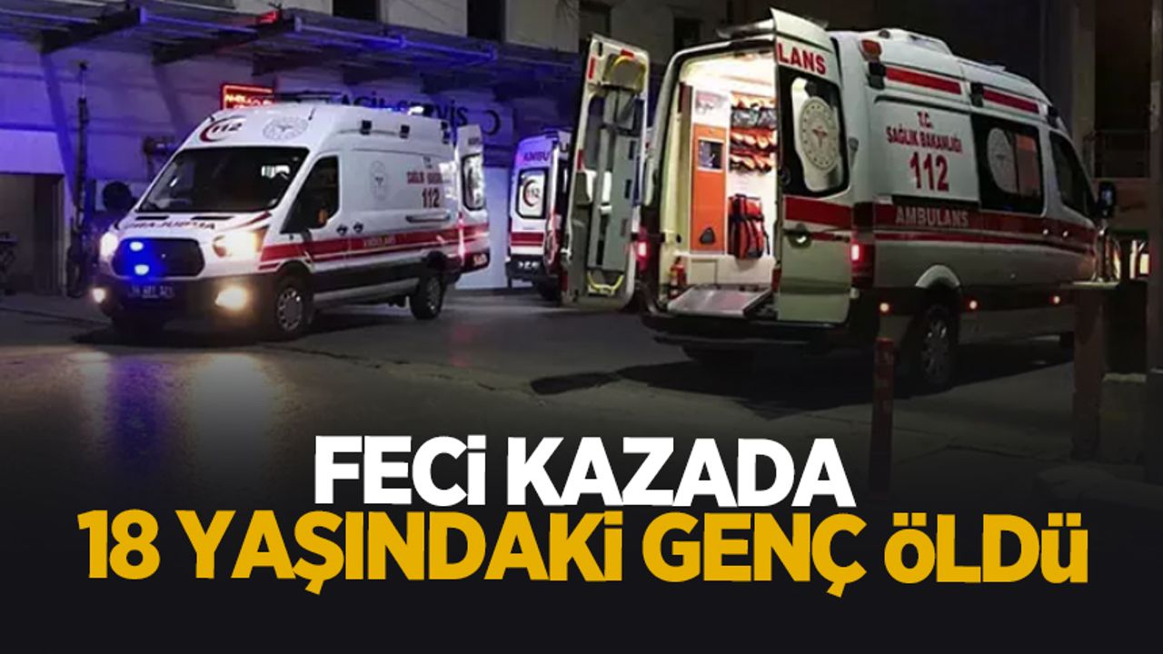 Ferizli'de trajik kaza: 1 kişi hayatını kaybetti, 1 kişi yaralandı.