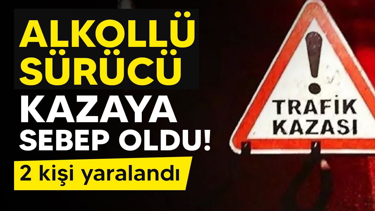 Kaleburnu Köy Girişi'nde kaza meydana geldi!