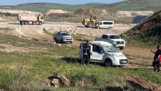 Mardin'de kaza sonucu dört kişi yaralandı.