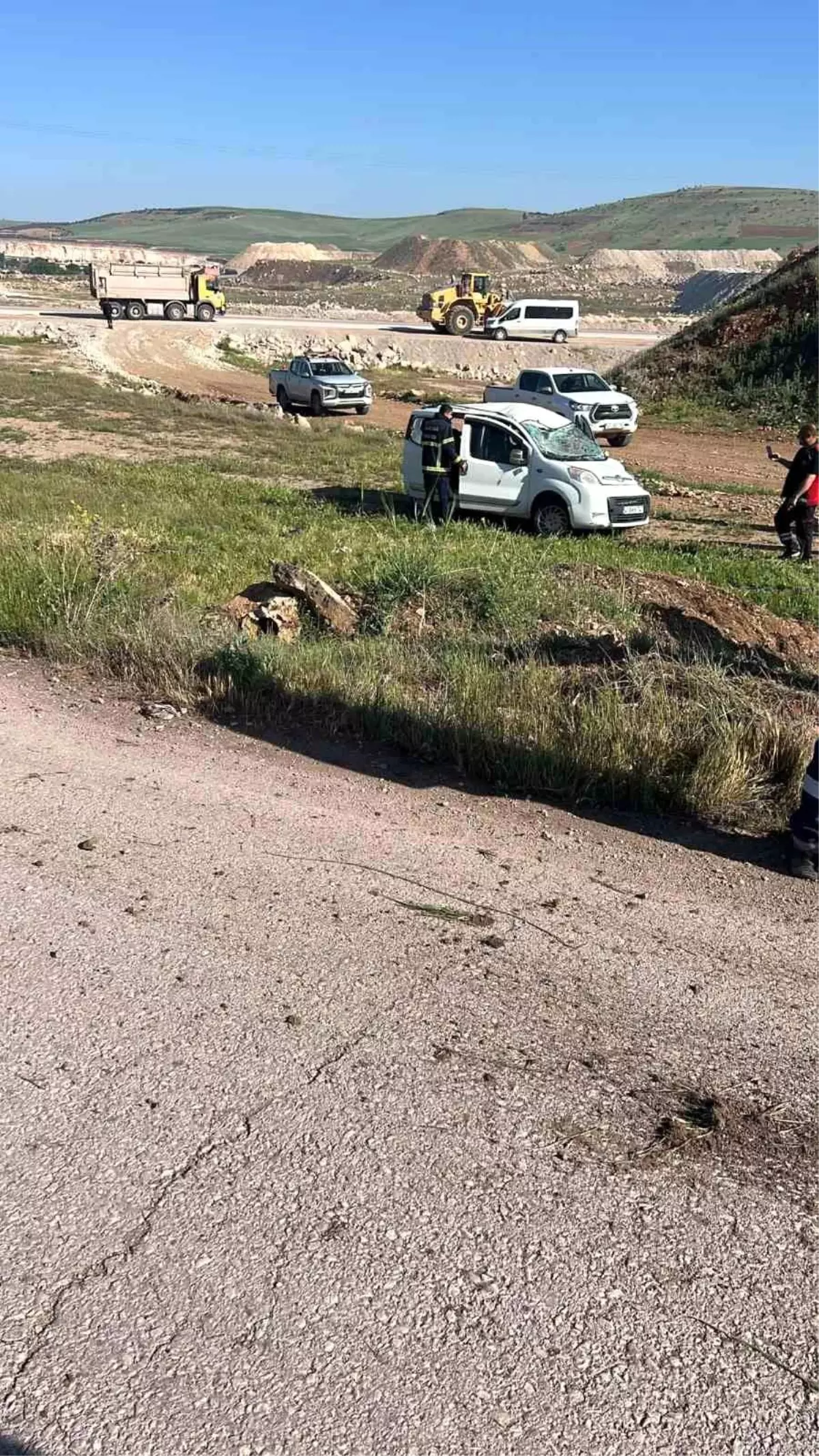 Mardin'de Meydana Gelen Trafik Kazasında 4 Kişi Yaralandı