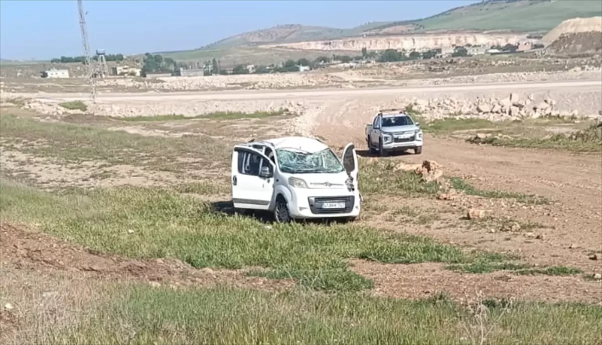 Mazıdağı'nda kaza: 4 kişi yaralandı.