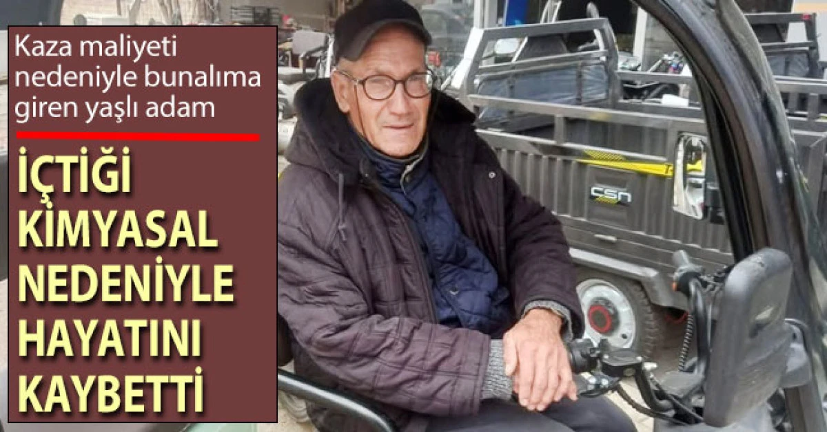 Yaşlı adam, kaza sonrası maddi sıkıntılar yüzünden depresyona girdi ve altı ay sonra kaybetti.