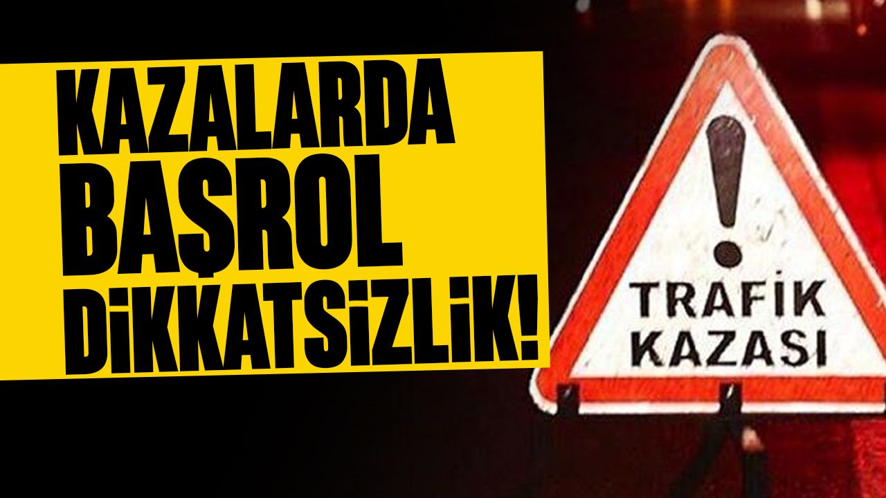 2 farklı kaza sonucu 3 kişi yaralandı.