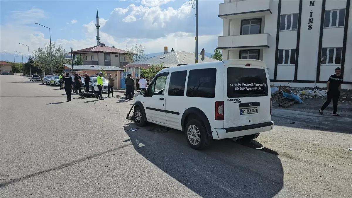 Erzincan'da Genç Bir Birey Motosiklet Kazasında Yaşamını Yitirdi.