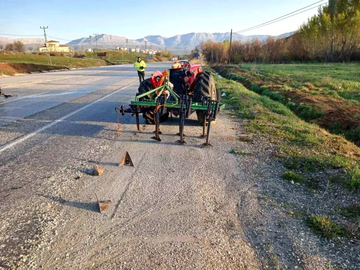 Malatya'da kaza sonucu bir kişi yaralandı.