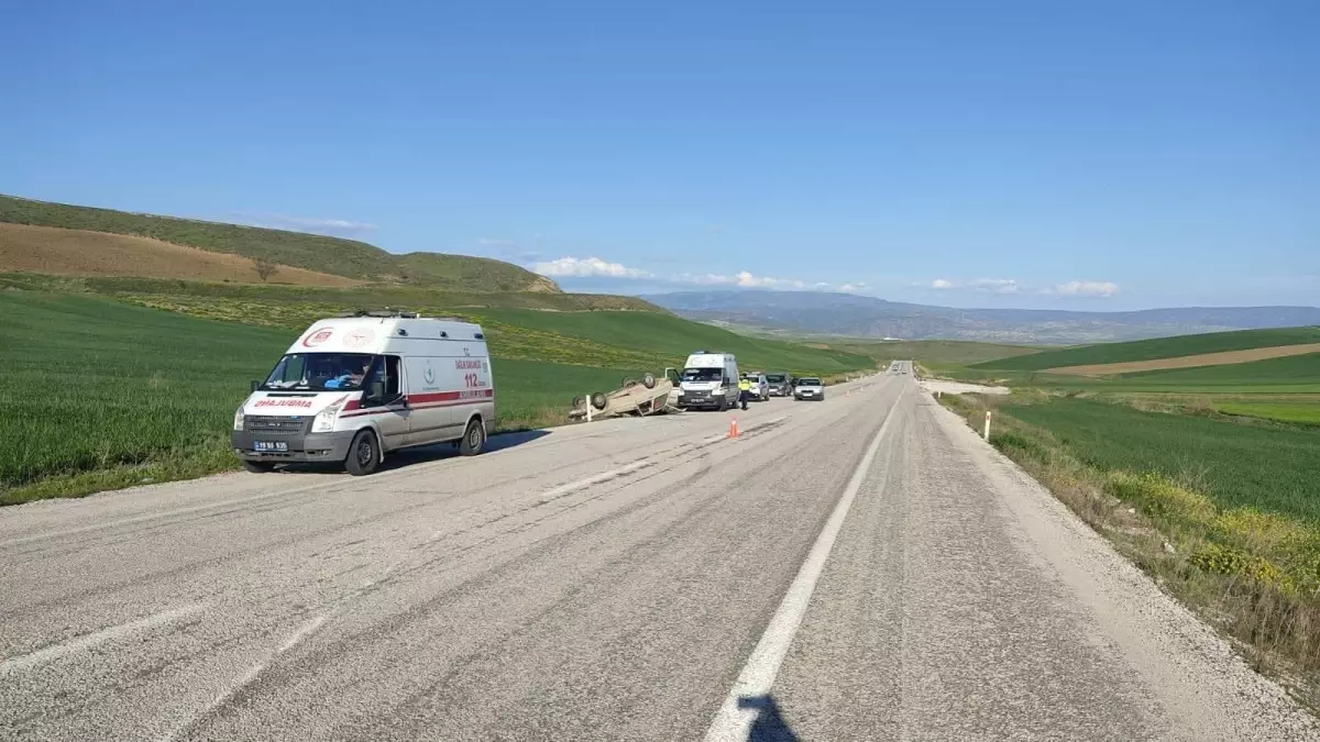 İskilip'te Kaza: 4 Kişi Yaralandı