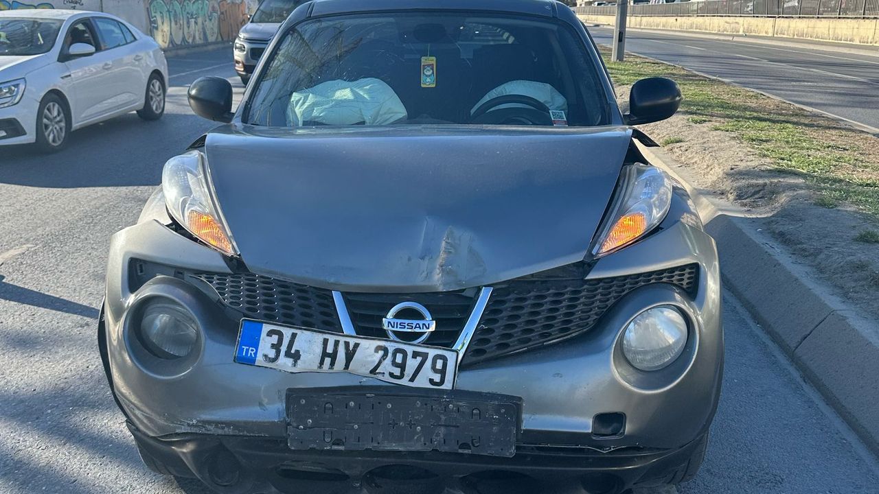 İstanbul'da ardışık trafik kazası