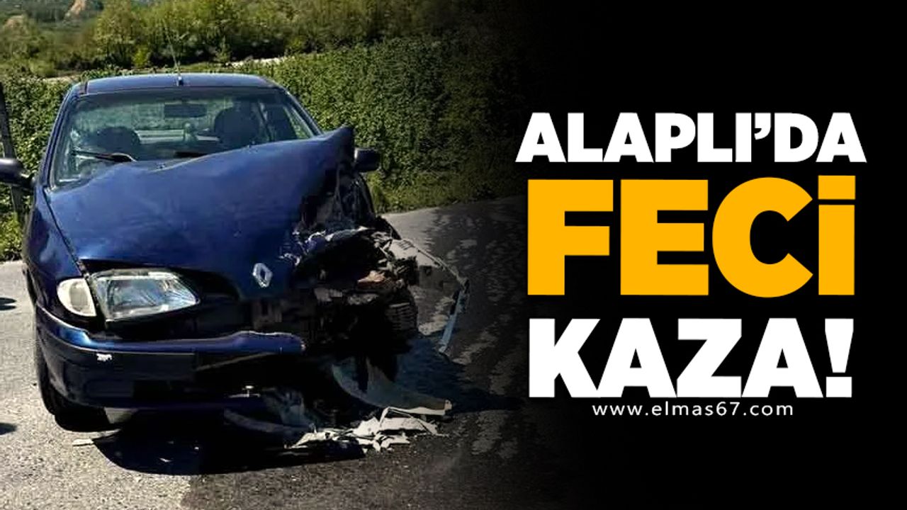 Zonguldak'ta meydana gelen trafik kazası