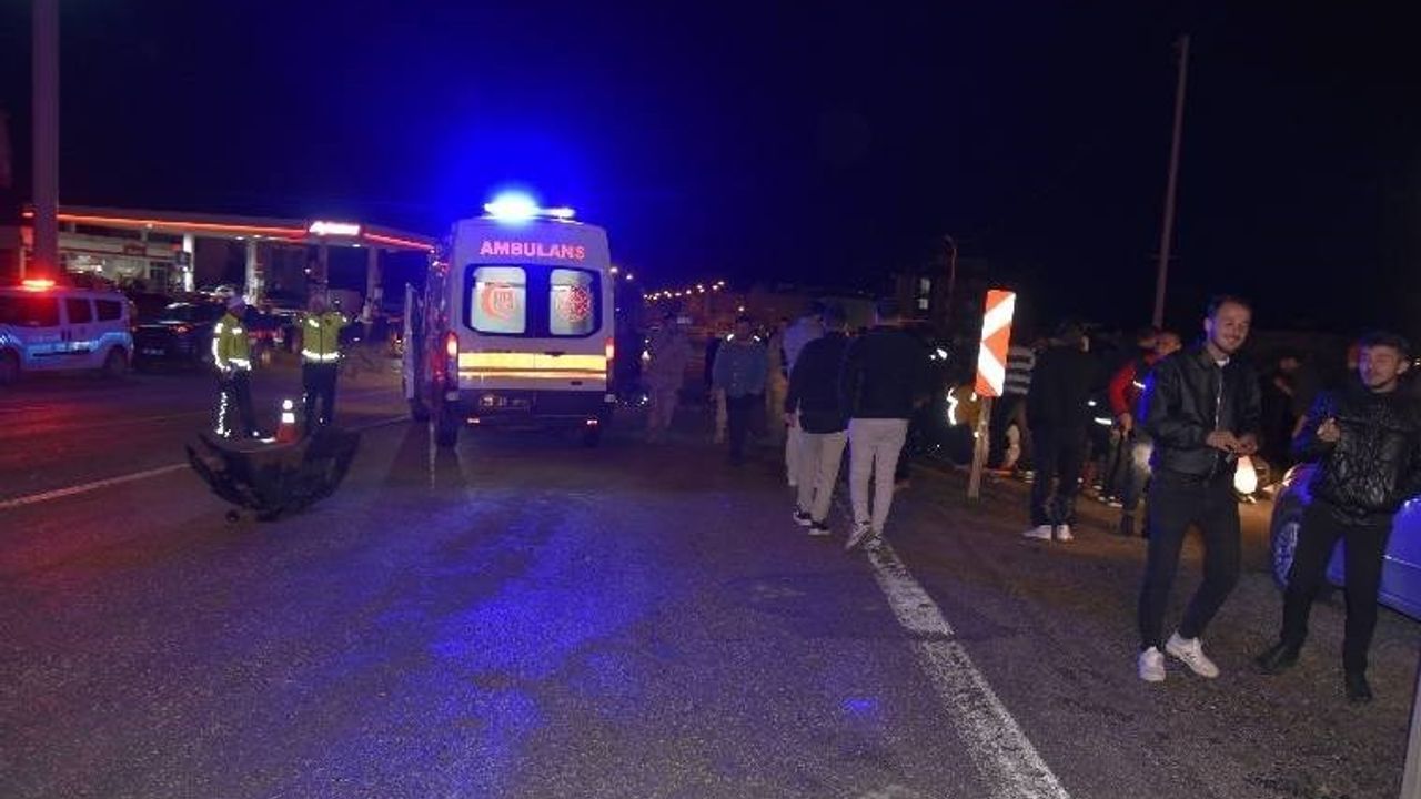 Araçlar yayaların içine girdi; yaralılar mevcut!