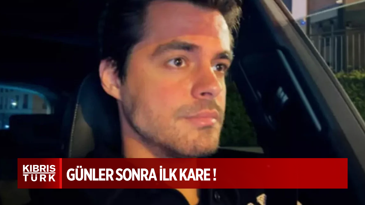 Berk Atan'dan kaza sonrası ilk görüntü geldi!