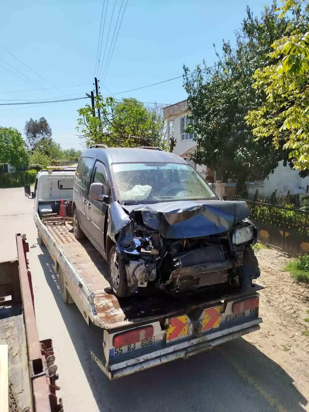 Samsun'da Kaza: 82 Yaşındaki Sürücü Öldü
