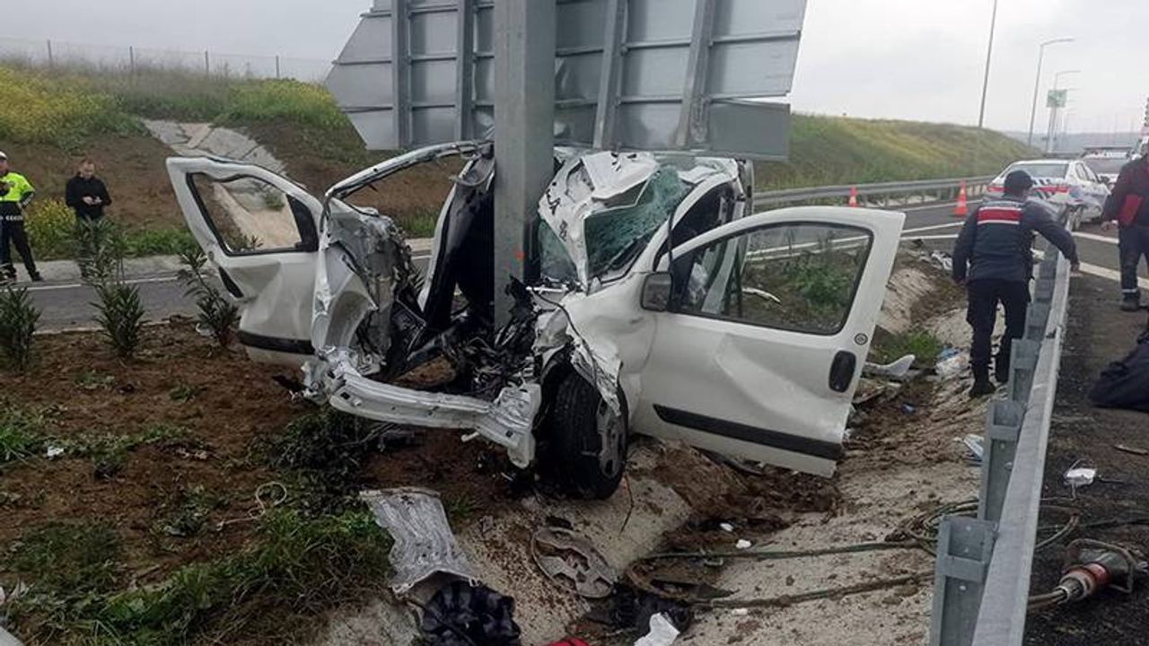 1 yıllık trafik kazalarındaki korkunç sonuçlar
