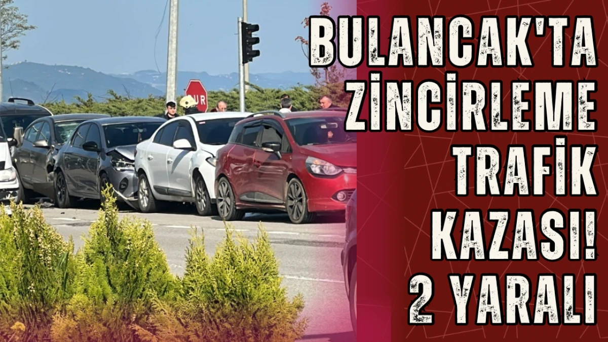 Bulancak'ta Zincirleme Kaza: 2 Kişi Yaralandı