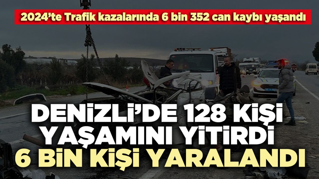 Denizli'de 128 kişi hayatını kaybetti, 6 bin kişi yaralandı.