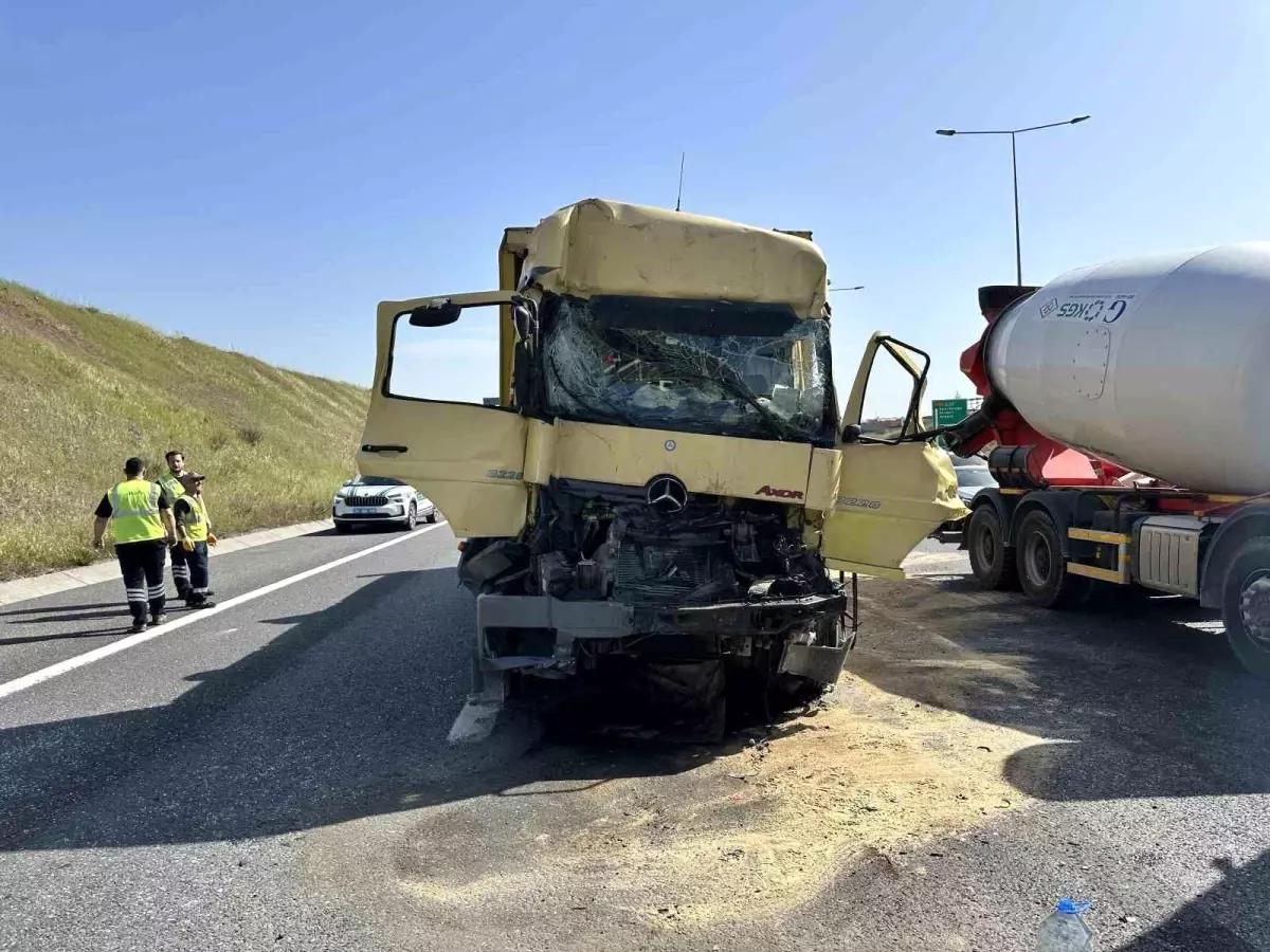 Kuzey Marmara Otoyolu'nda Kaza Meydana Geldi.