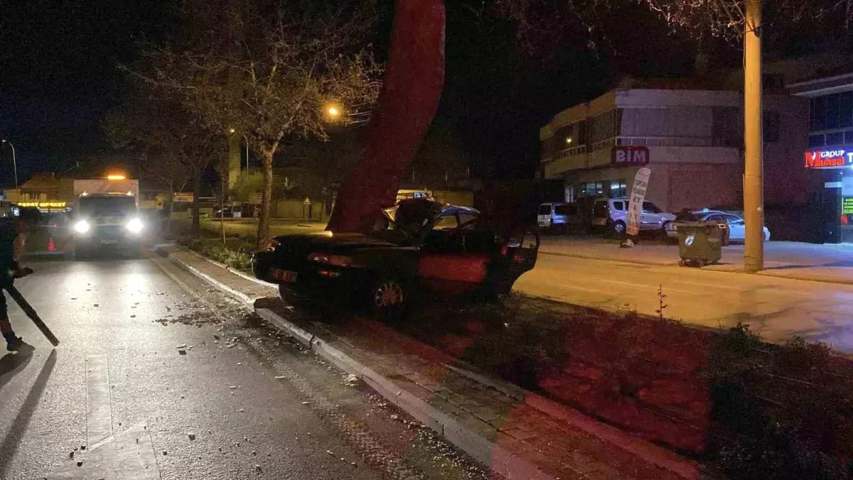 Konya'da Araba Kazasında Şoför Yaşamını Yitirdi.