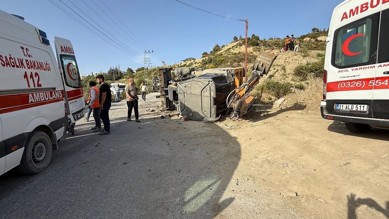 Hatay’da kaza meydana geldi: 3 kişi yaralandı