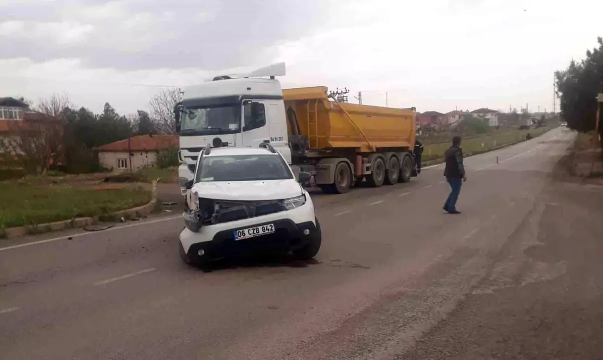 Kırıkkale'de meydana gelen trafik kazasında 1 kişi yaralandı.