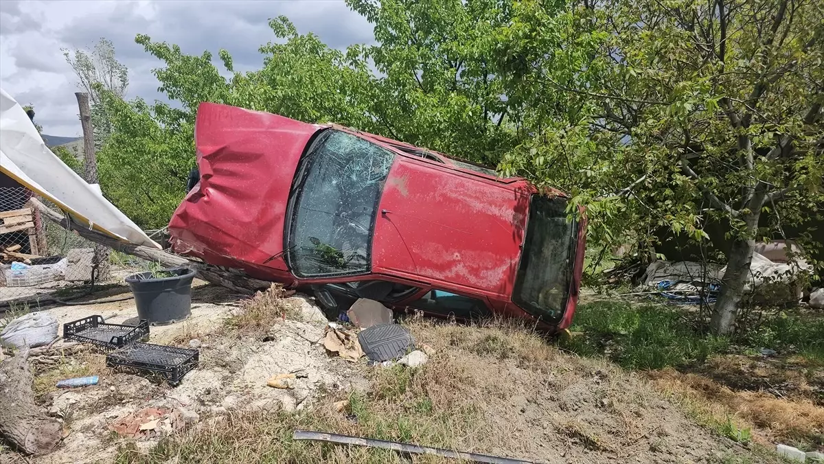Erzincan'da Kaza: Sürücü Ciddi Şekilde Yaralandı