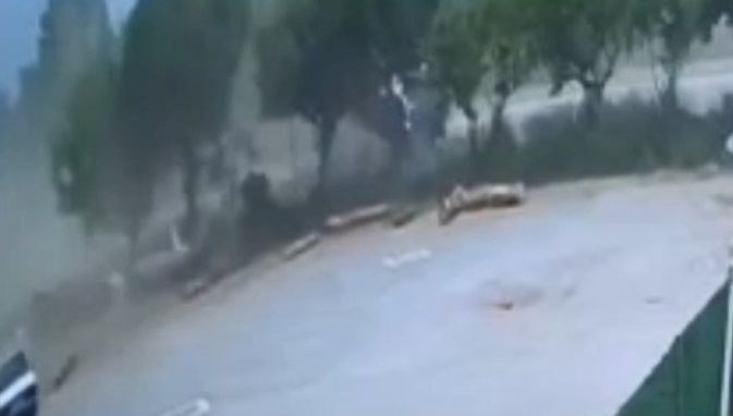 Çanakkale'deki 8 kişinin öldüğü kaza güvenlik kamerasında