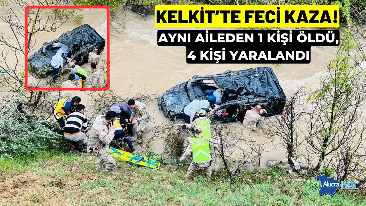 Kelkit İlçesinde Feci Trafik Kazası!