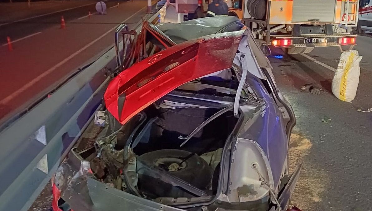 Zonguldak'ta trafik kazası: Sürücü öldü