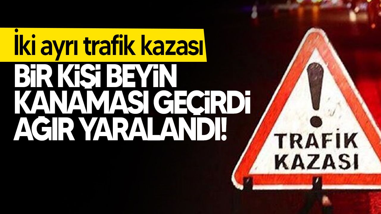 Akova ve Gazimağusa'da iki ayrı trafik kazası!