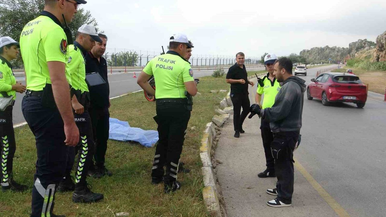 Antalya'da feci trafik kazası: 1 ölü