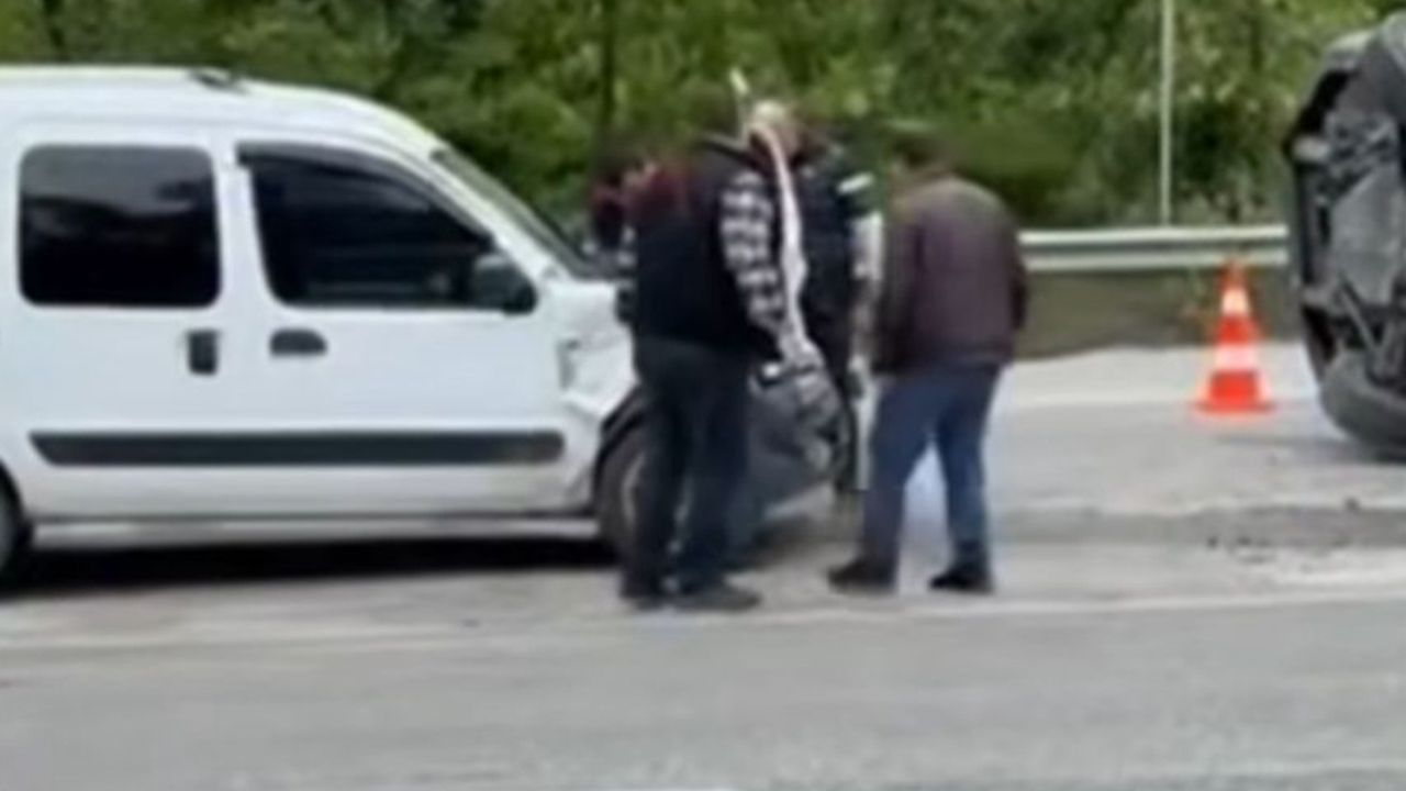 Beycuma'da trafik kazası: 2 Kişi yaralandı