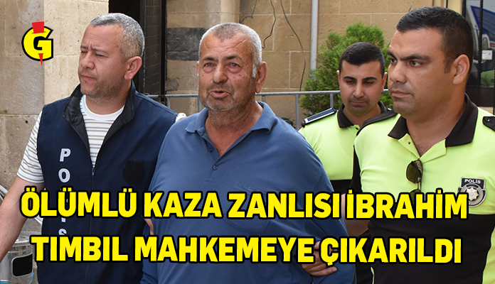 Rifat Gezici'nin ölümüyle sonuçlanan kaza ile ilgili araç sürücüsü zanlı İbrahim Tımbıl'a iki gün tutukluluk