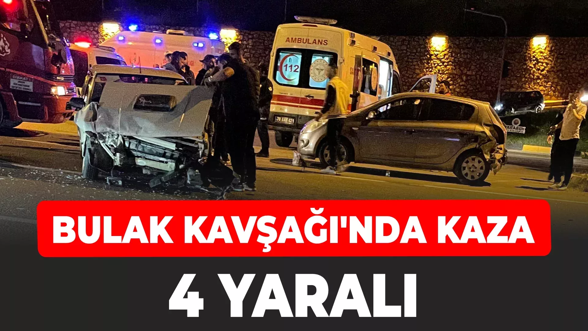 Safranbolu’da trafik kazası: 4 yaralı