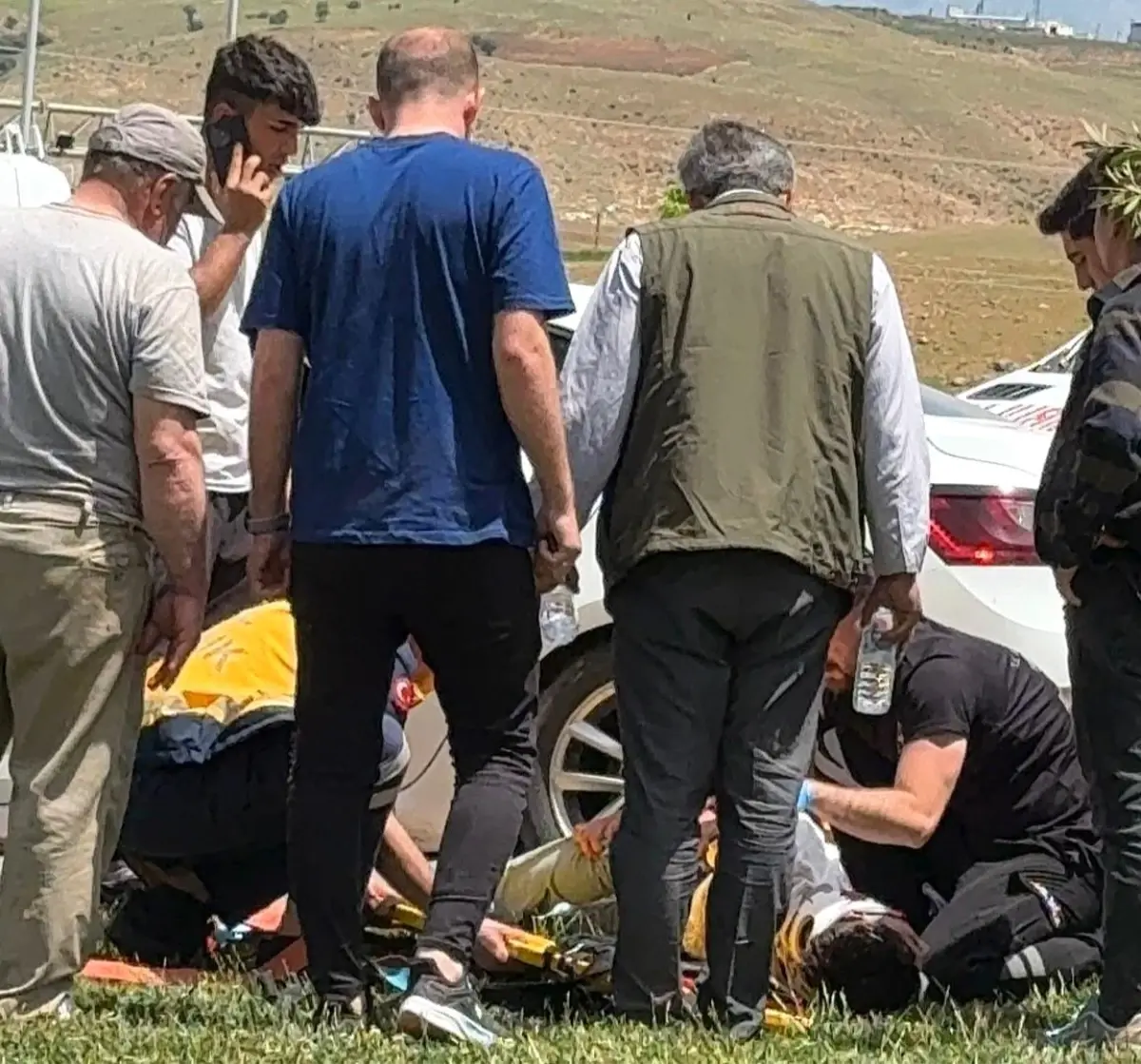 Siirt'te Trafik Kazası: 1 Yaralı