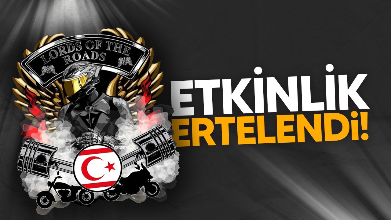 Lords of the Roads motosiklet topluluğu elim kaza sonrası etkinliği erteledi!