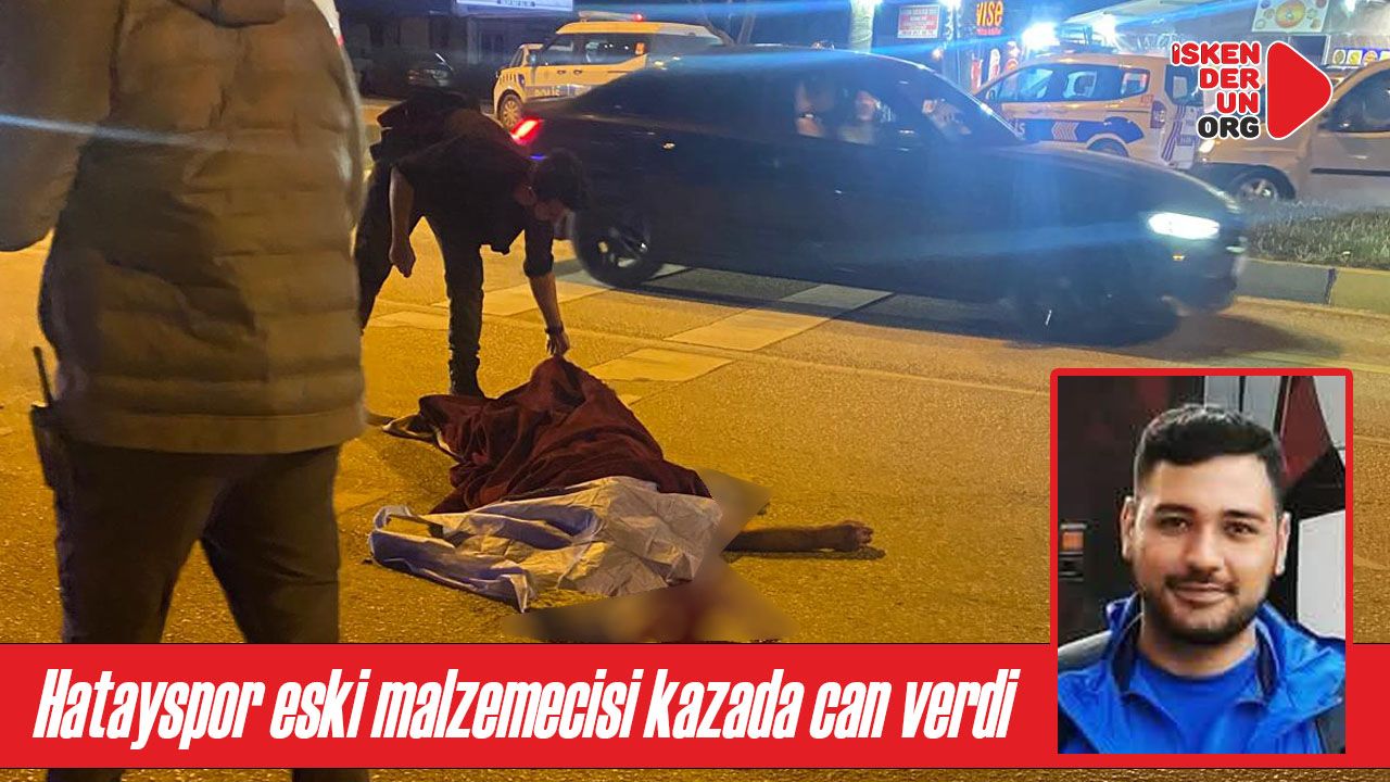 Antakya’da trafik kazası..