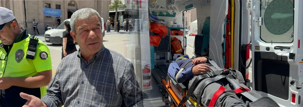 Mehmet Altınsoy Caddesi’nde Trafik Kazası: “Geri Çekildim Önüme Atladı”