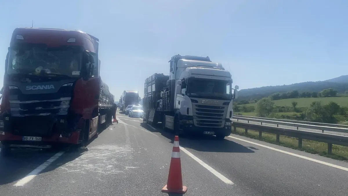 Bolu'da Zincirleme Trafik Kazası: 2 Yaralı