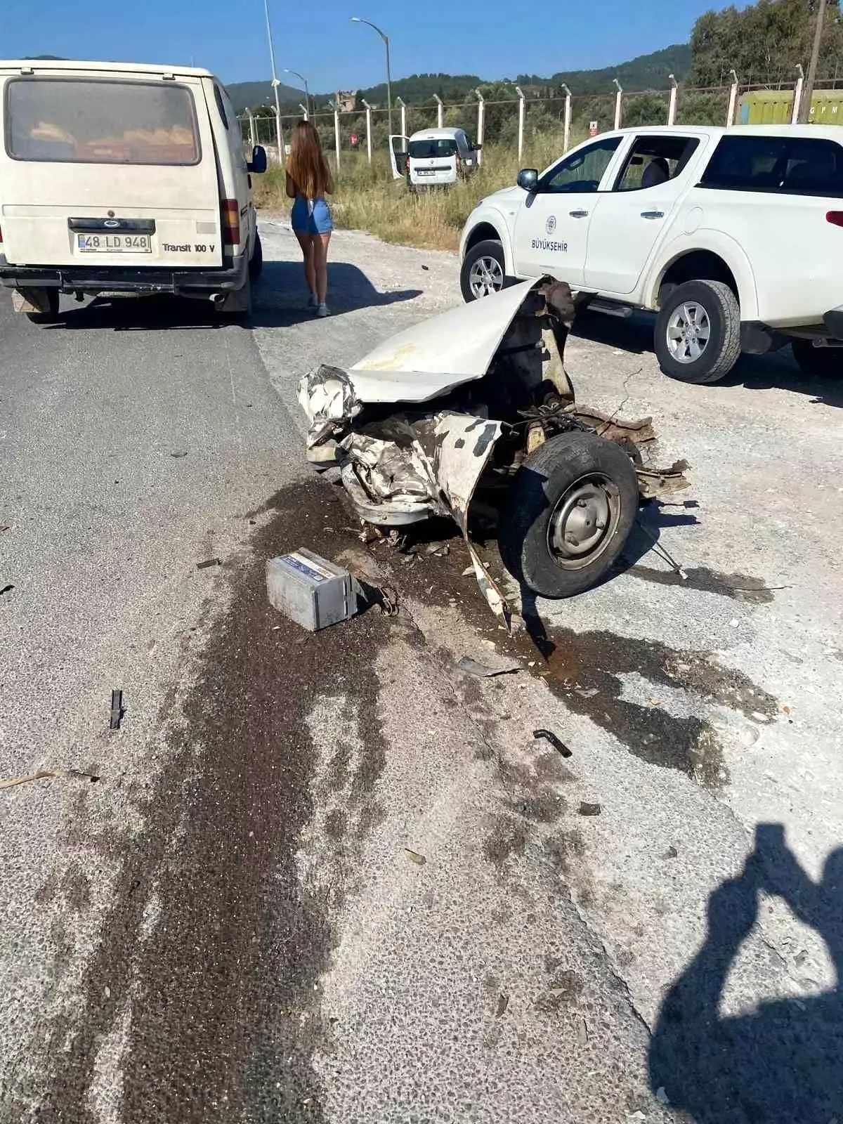 Muğla'da Trafik Kazası: İki Araç Çarpıştı, Yaralılar Var