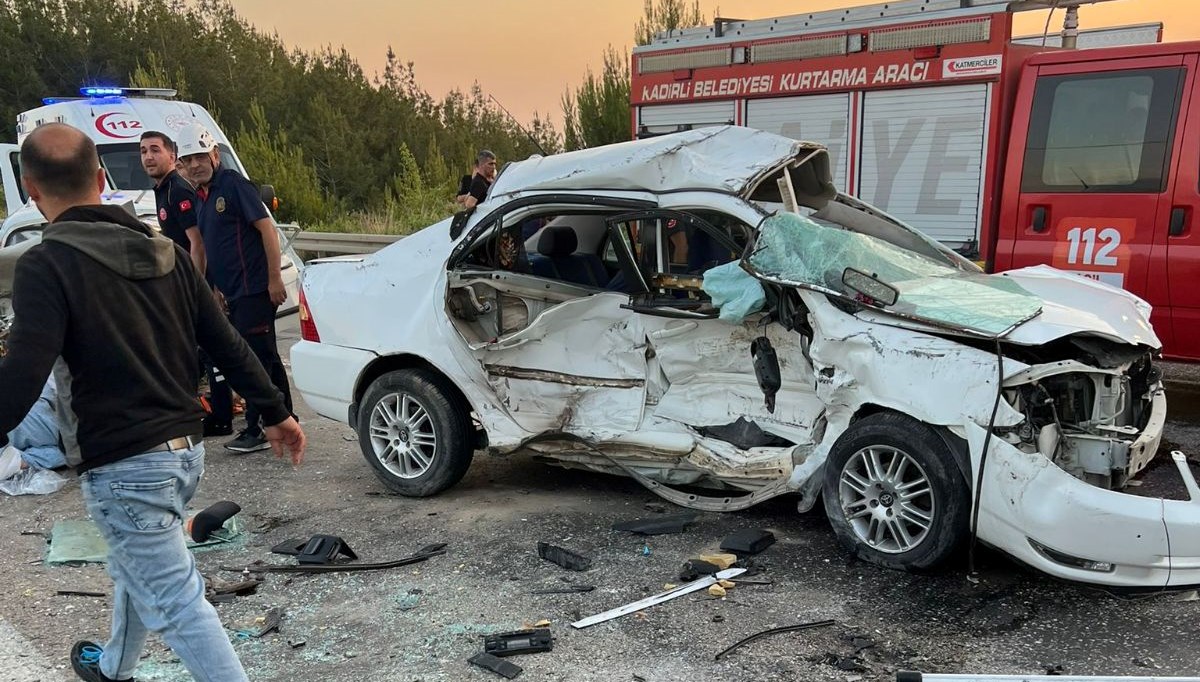 Osmaniye'de zincirleme kaza: 1 ölü, 6 yaralı