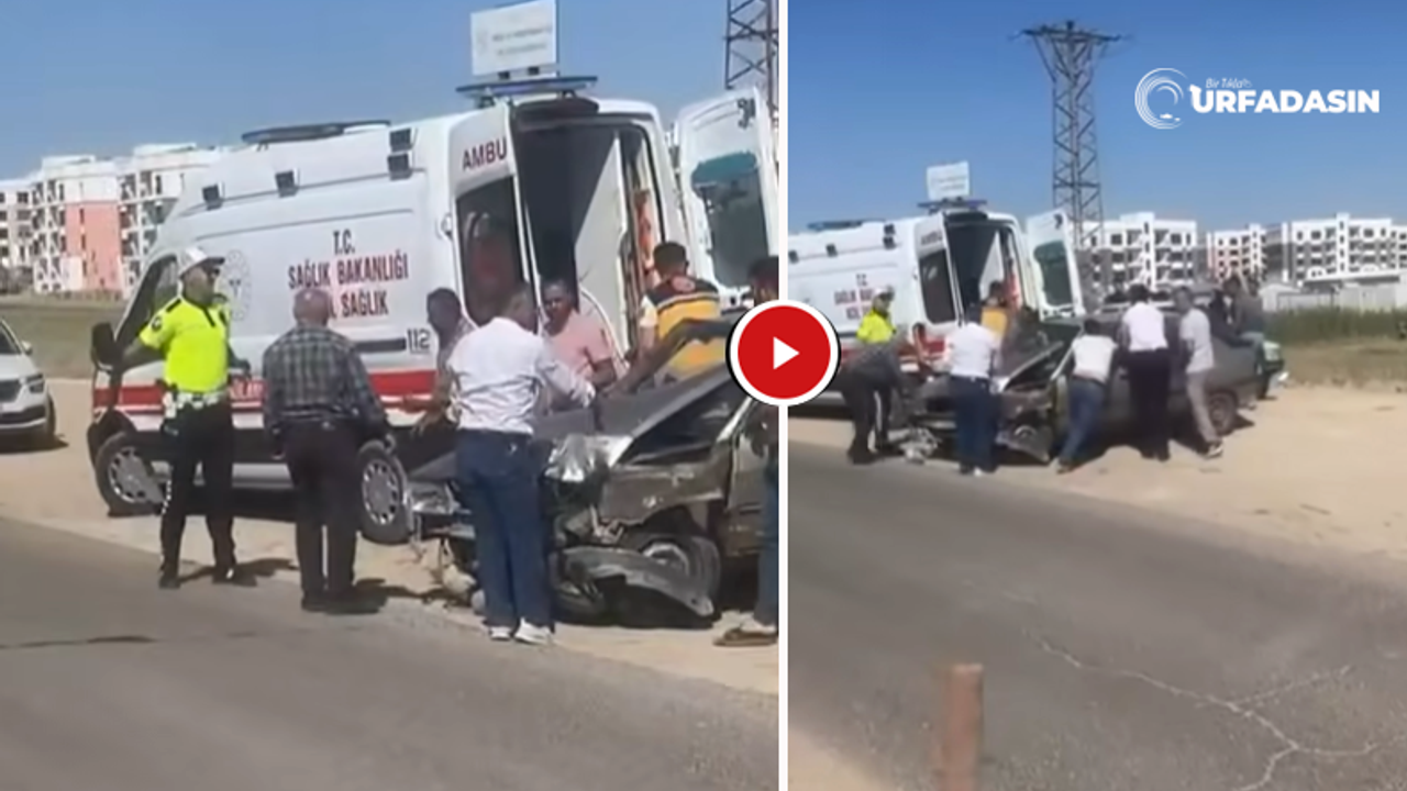 Suruç Yolunda Bu Kez Savcının Kayın Babası Kaza Yaptı:4 Yaralı