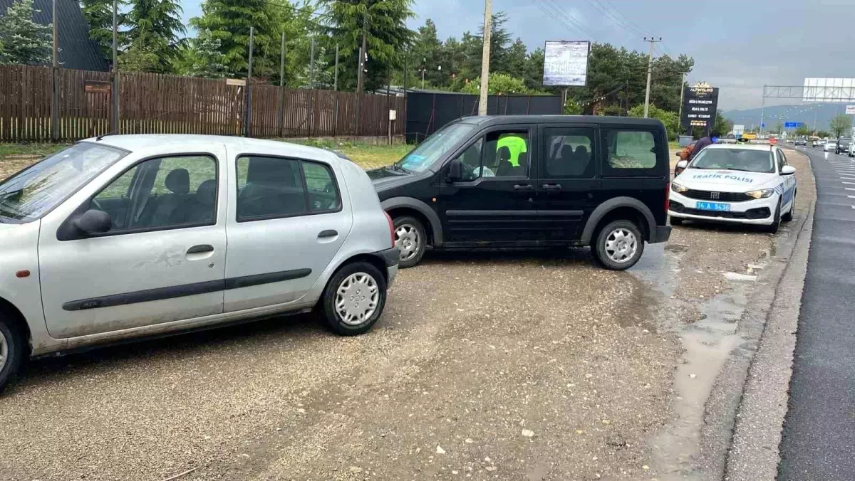 Bolu'da Zincirleme Trafik Kazası: 1 Yaralı