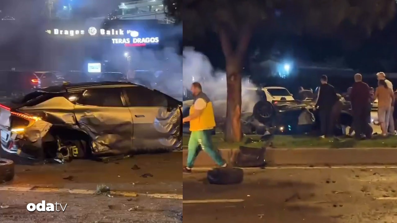 İstanbul'da korkunç kaza