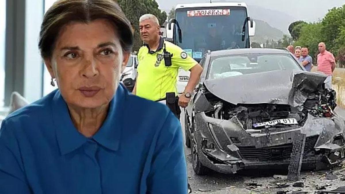 Ünlü oyuncu Şerif Sezer trafik kazası geçirdi! Araç tuzla buz oldu