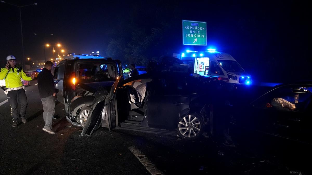 İstanbul'da zincirleme kaza! Ortalık savaş alanına döndü